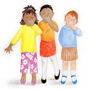three girls